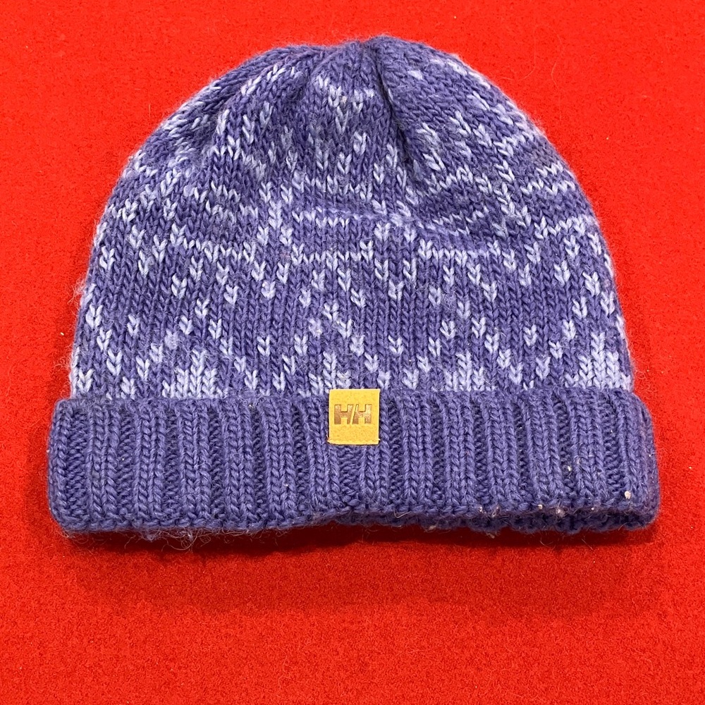 Helly Hansen Purple Knit Beanie